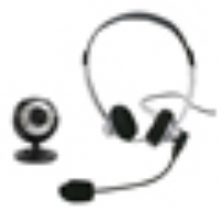Chatpack USB con webcam 480K + cuffia